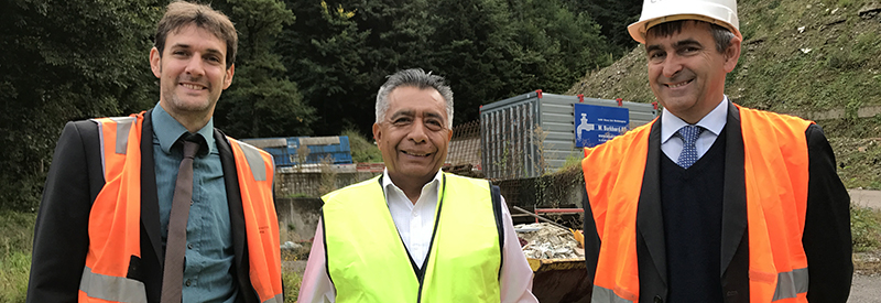 Maire de Chiclayo, Perou, visite Berne
