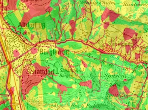 Wärmenutzungskonzept Kanton Uri