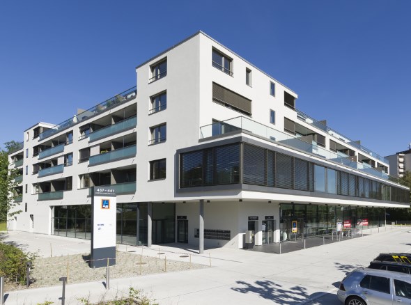 Überbauung Überlandstrasse in Zürich