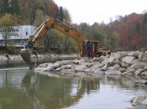 Renaturation des berges de l'Ar Berne