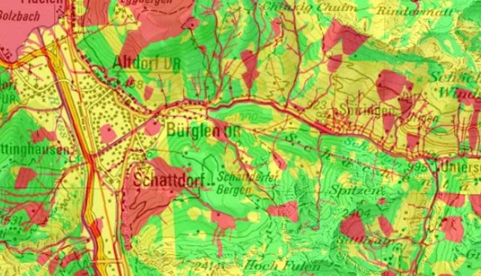 Wärmenutzungskonzept Kanton Uri