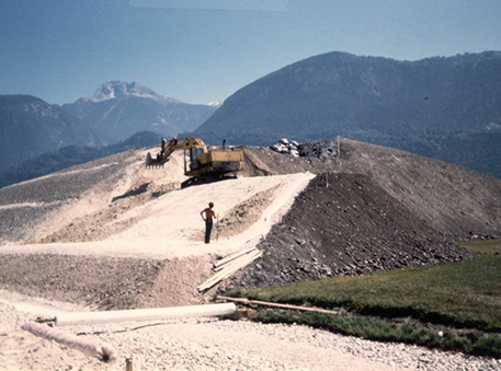 1984 - 1985 Assainissement décharge Pramont